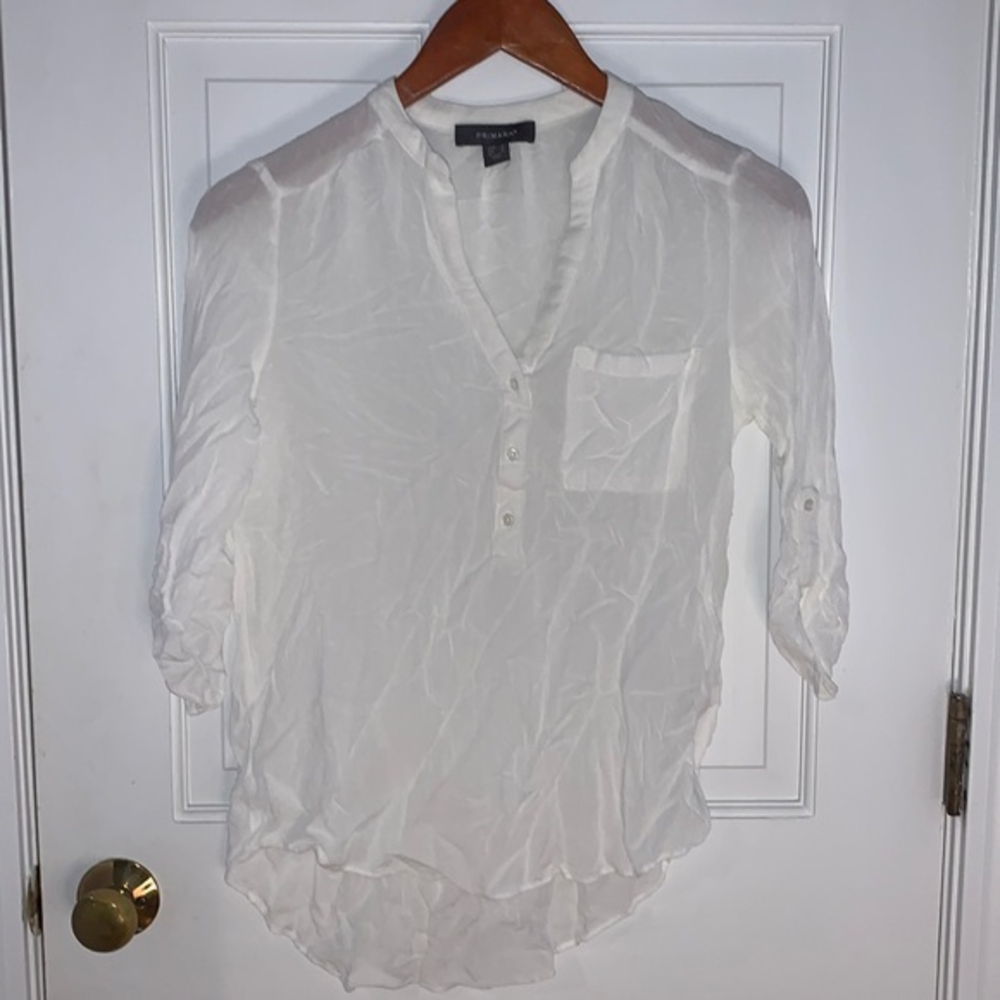 Primark white‎ blouse